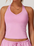 Pastel V-Neck Tank-0