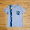 Kids T-shirt with African Ankara Print Detail | 100% cotton-0