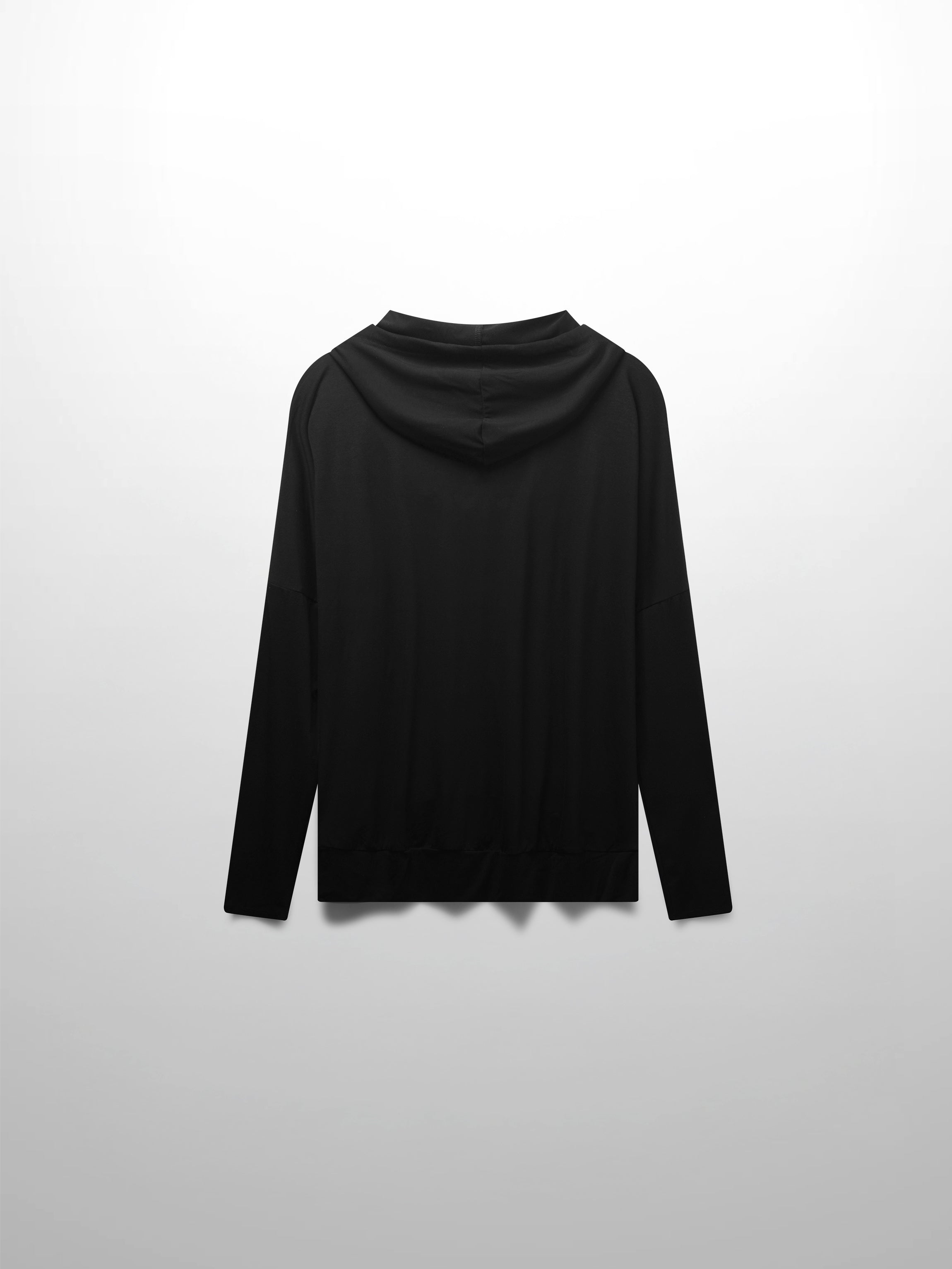 ZIP UP HOODIE-BLACK-1