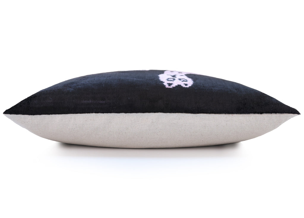 Best-Selling Pink Panther Velvet Pillow – Handmade 16x24 Lumbar-2