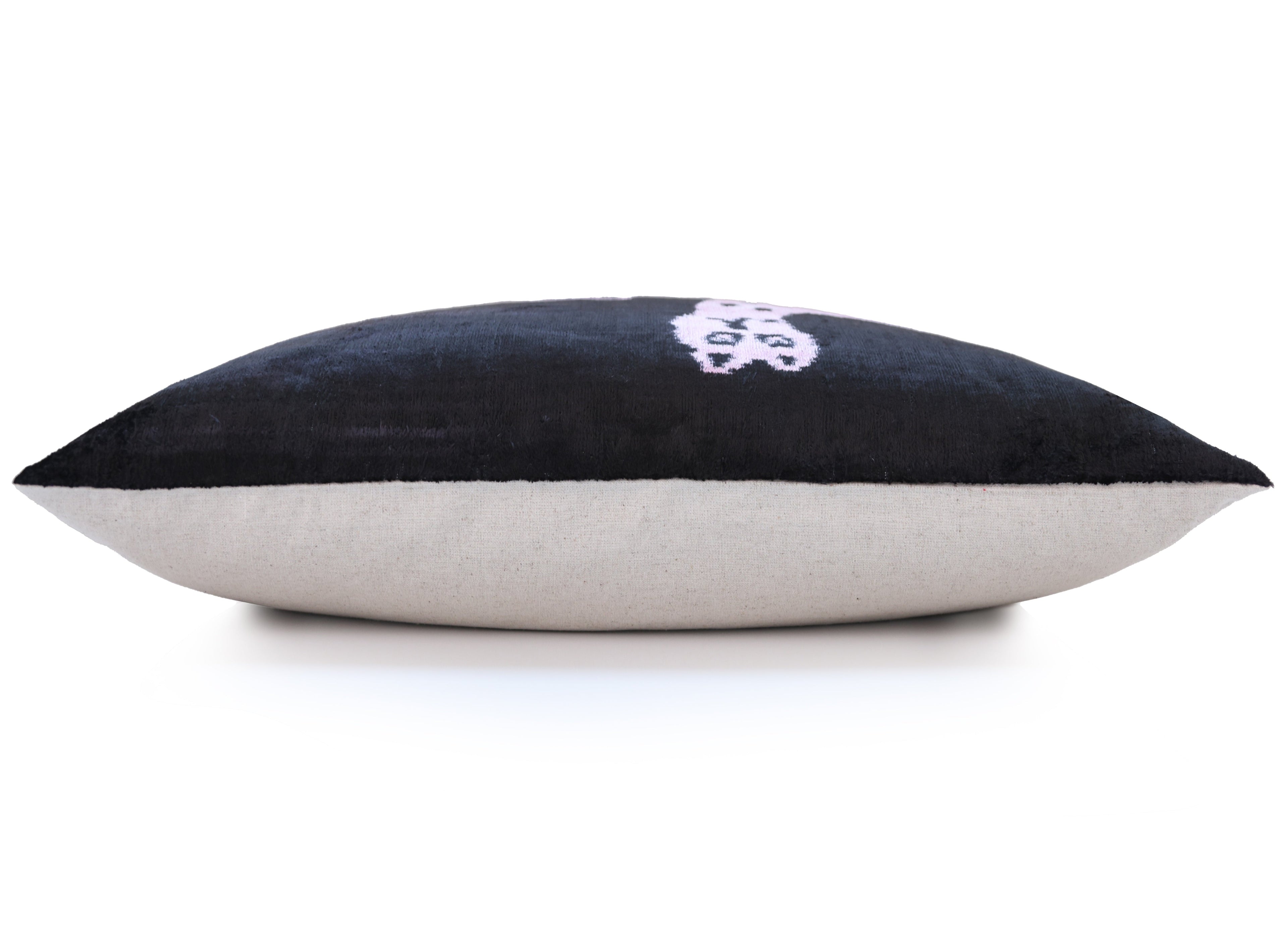 Best-Selling Pink Panther Velvet Pillow – Handmade 16x24 Lumbar-2