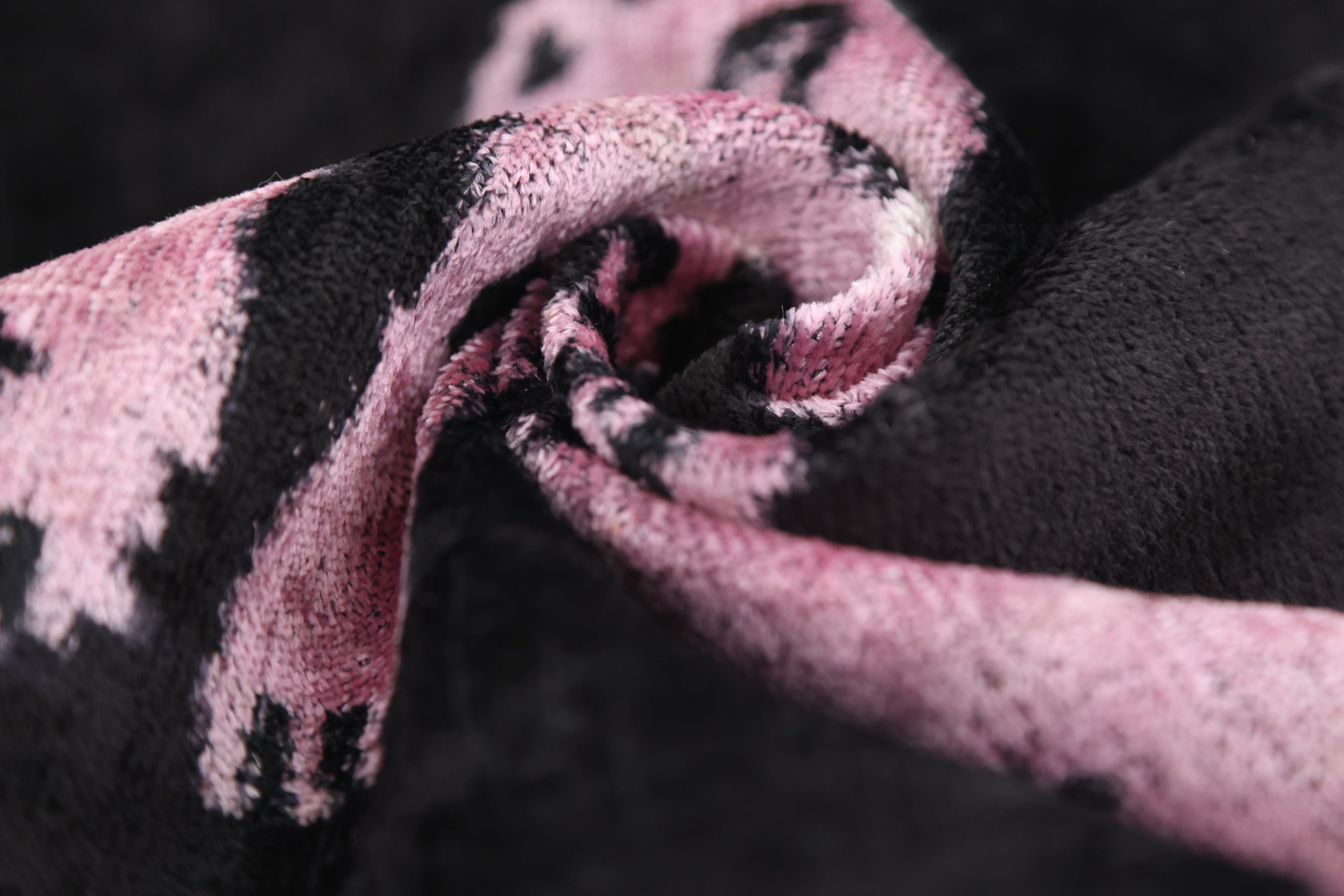 Best-Selling Pink Panther Velvet Pillow – Handmade 16x24 Lumbar-1
