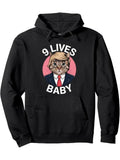 Men's Printed Hoodie Nine Lives Baby-0