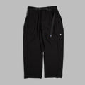 Panel Pants / Nylon - Black-0