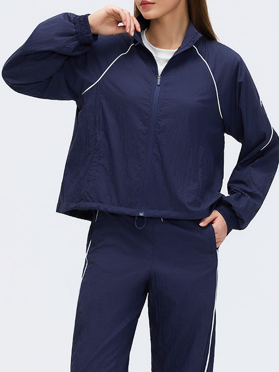 WindFlow Cropped Track Jacket-0