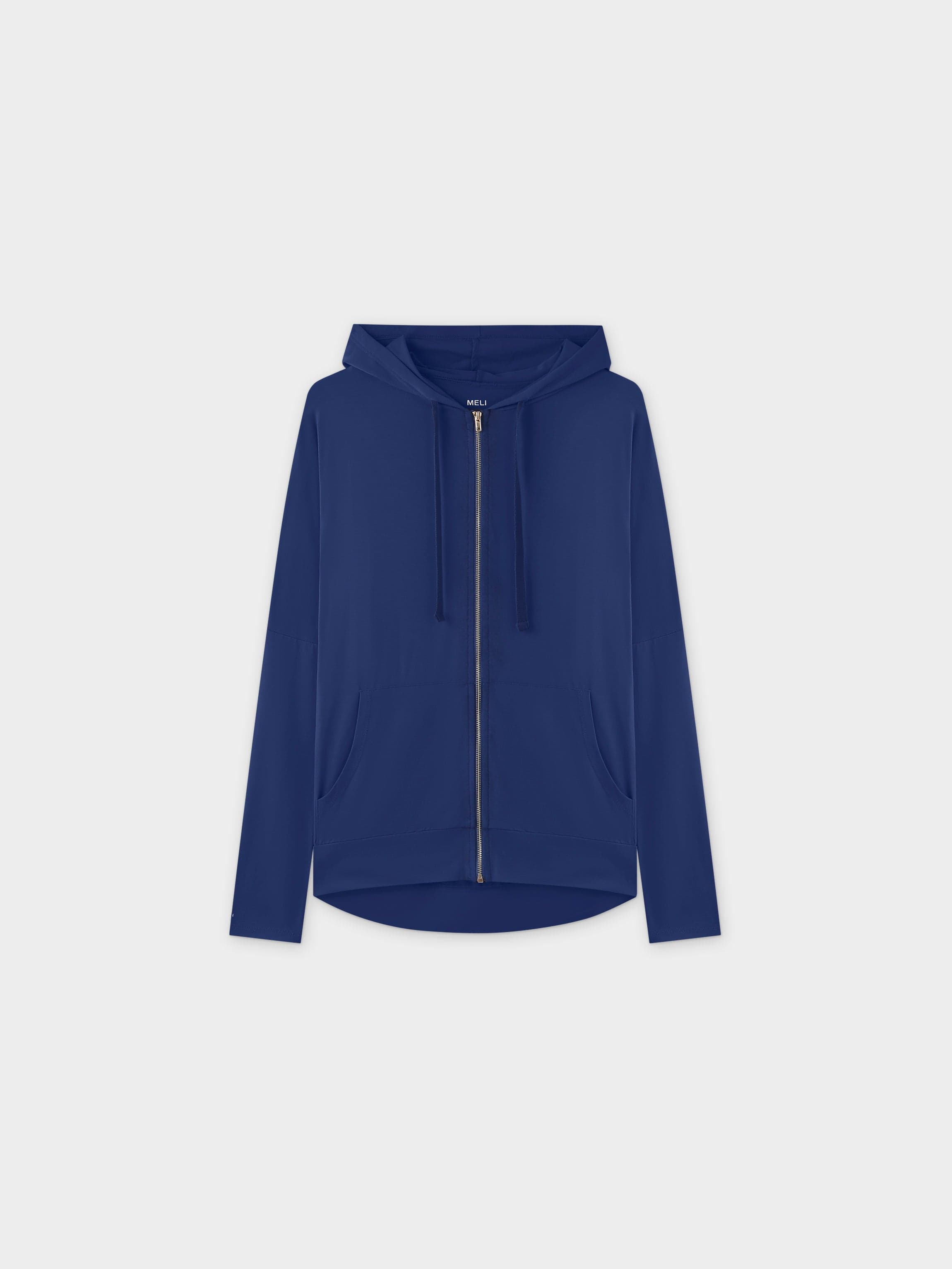 ZIP UP HOODIE-NAVY-0