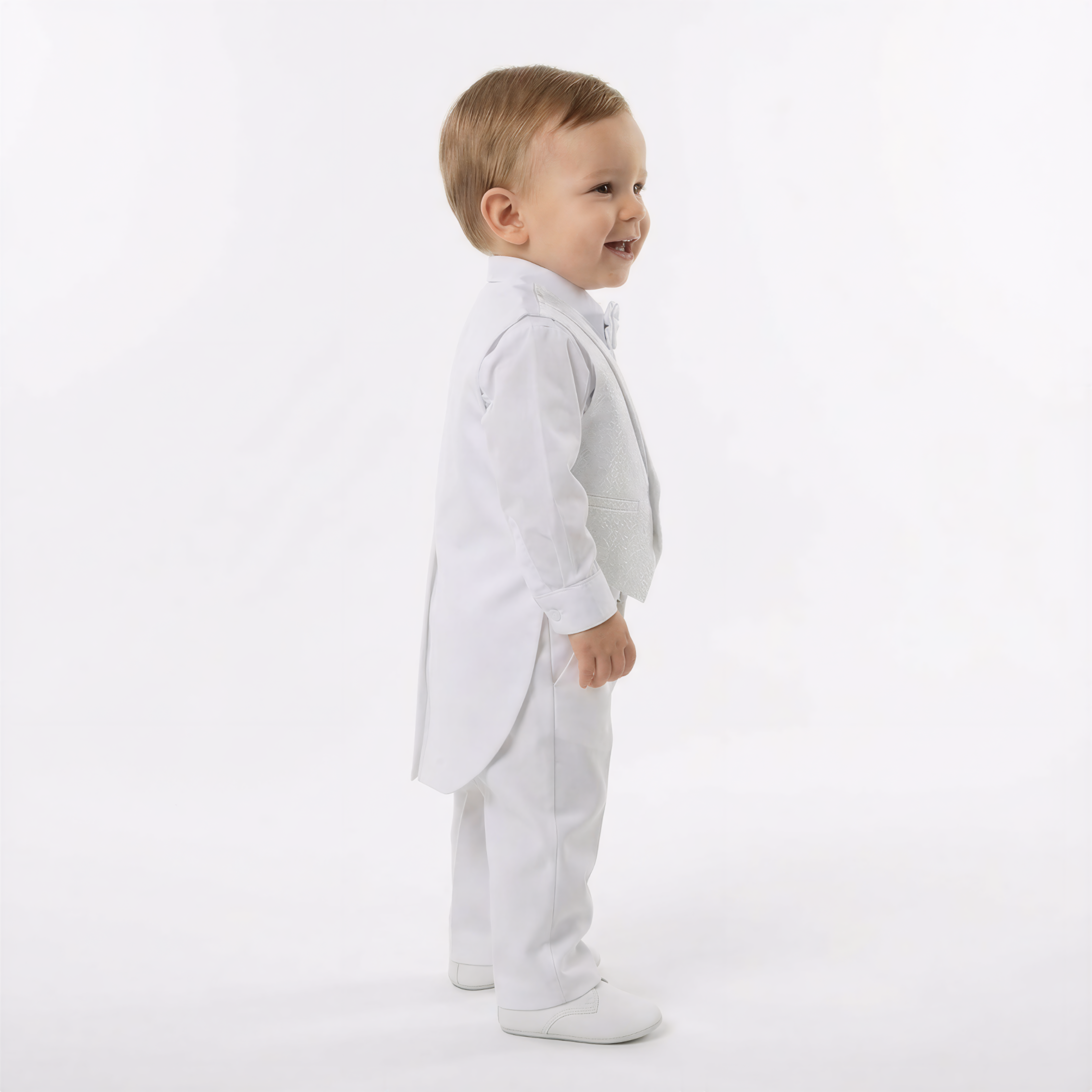 Archie's Penguin Tail Vest Set-2