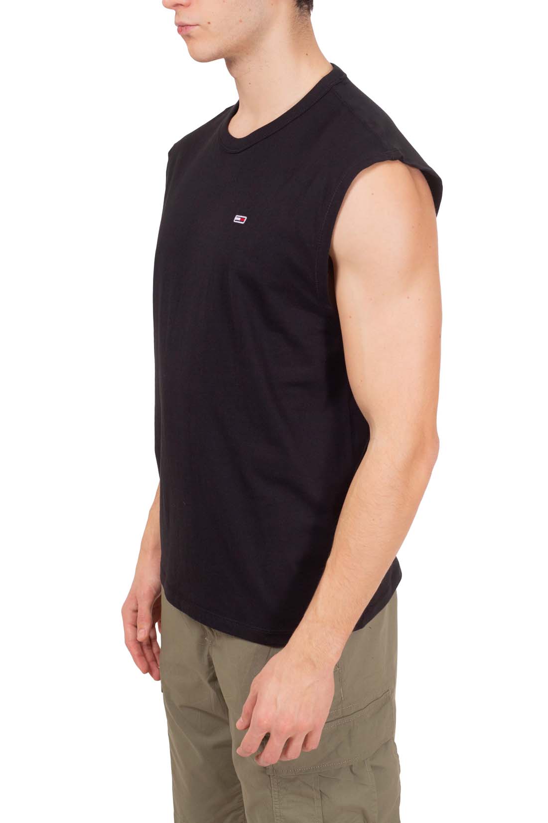 TOMMY JEANS - Men's regular logo tank top  - Size XL-3