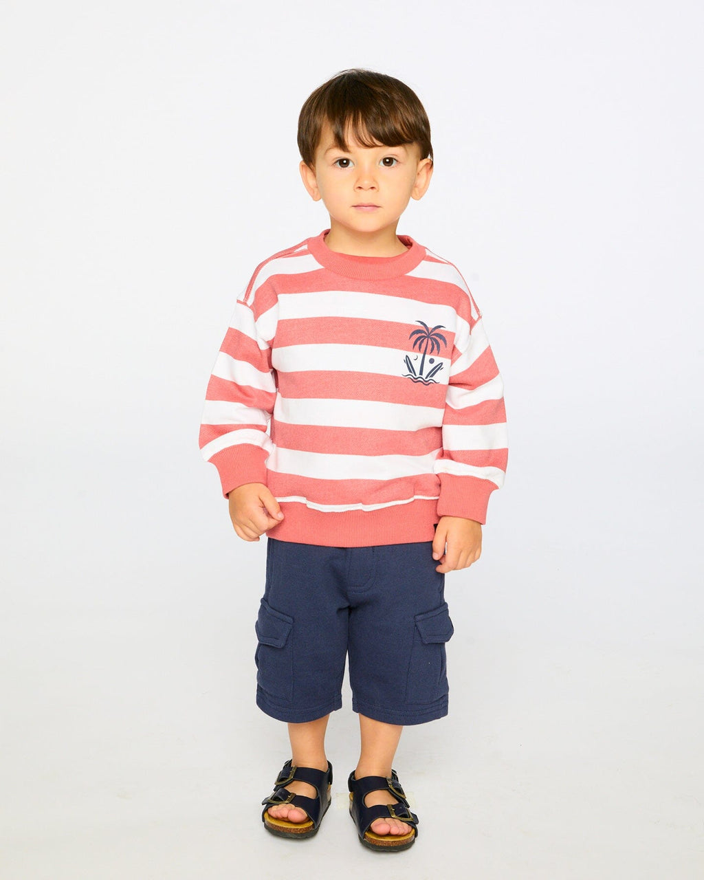 French Terry Shorts Blue-2
