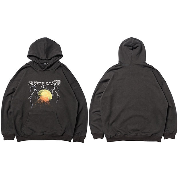 Men Hoodie Sweatshirt Hip Hop Streetwear Lightning Hoodie Pullover Harajuku Autumn Winter Fleece Hoodies Cotton Hipster-6