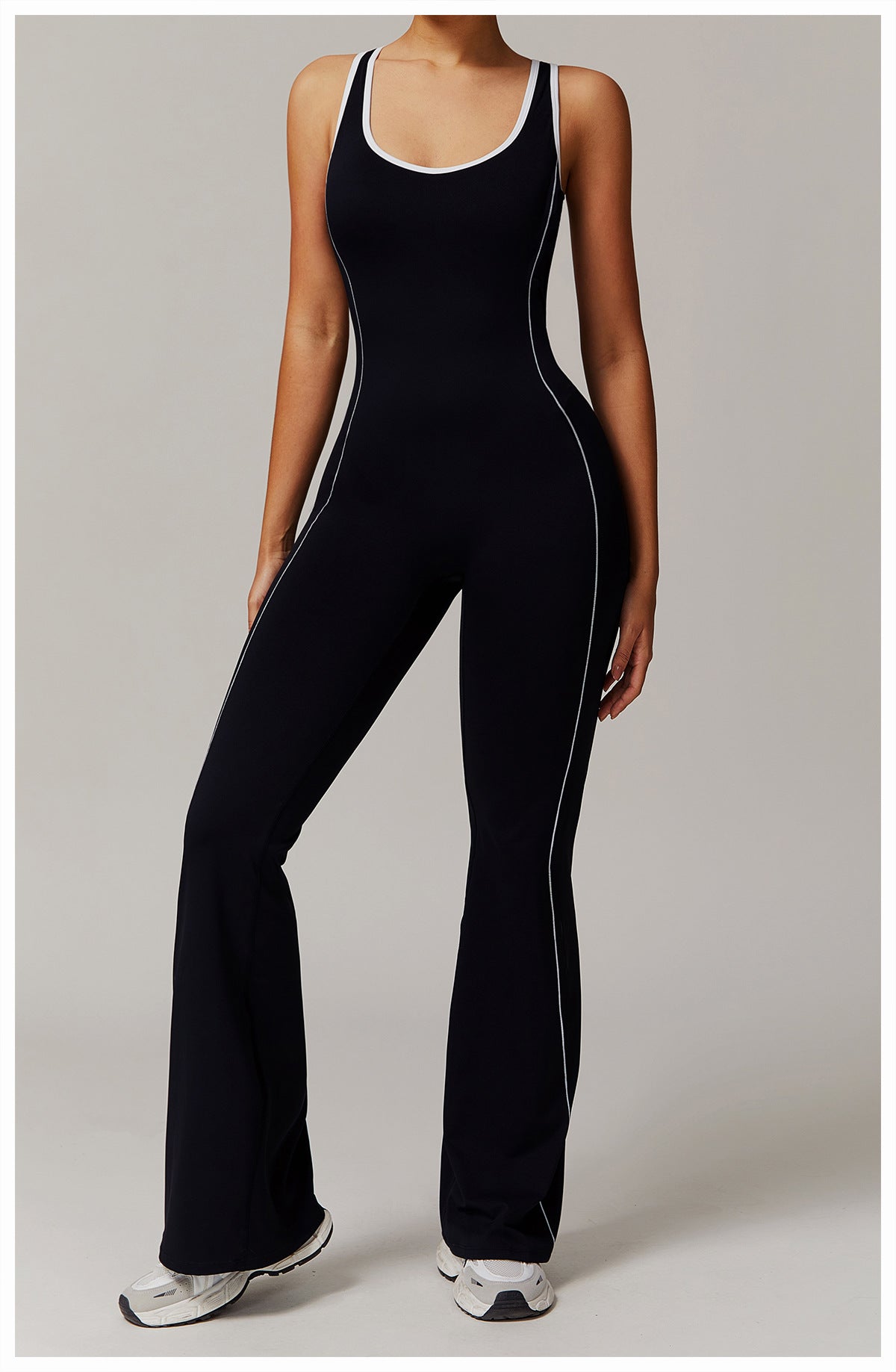 Hollow Back Onesie-0