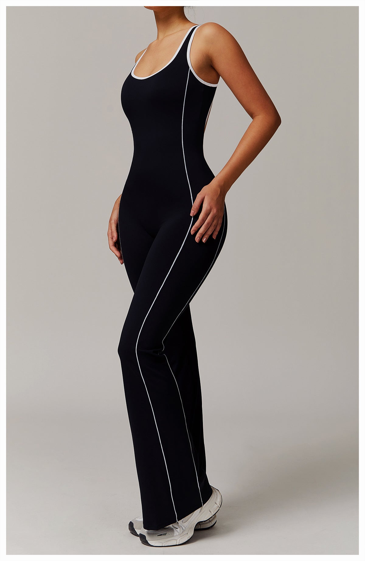 Hollow Back Onesie-1