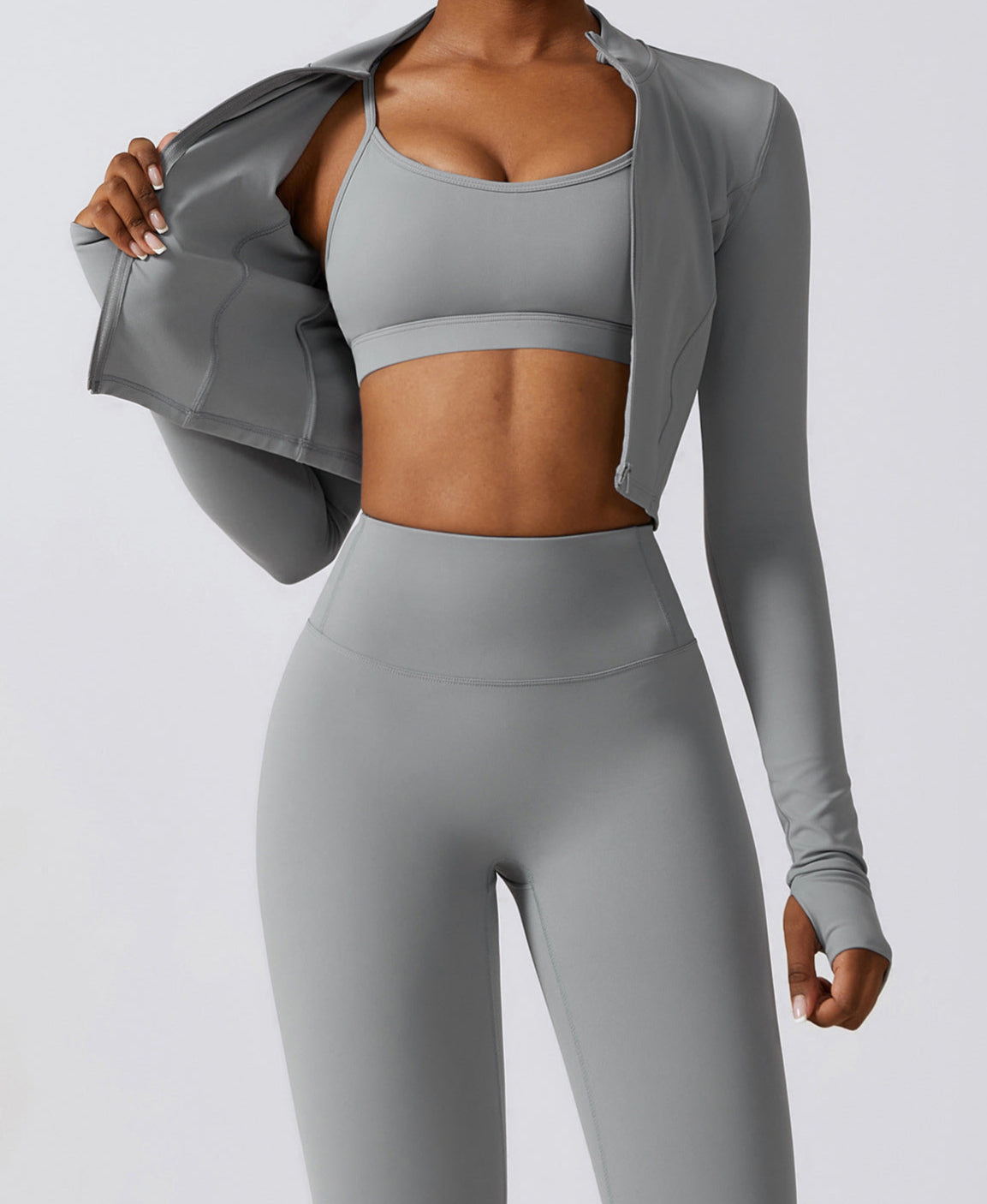 Classic Set: Jacket, Bra and Leggings-1