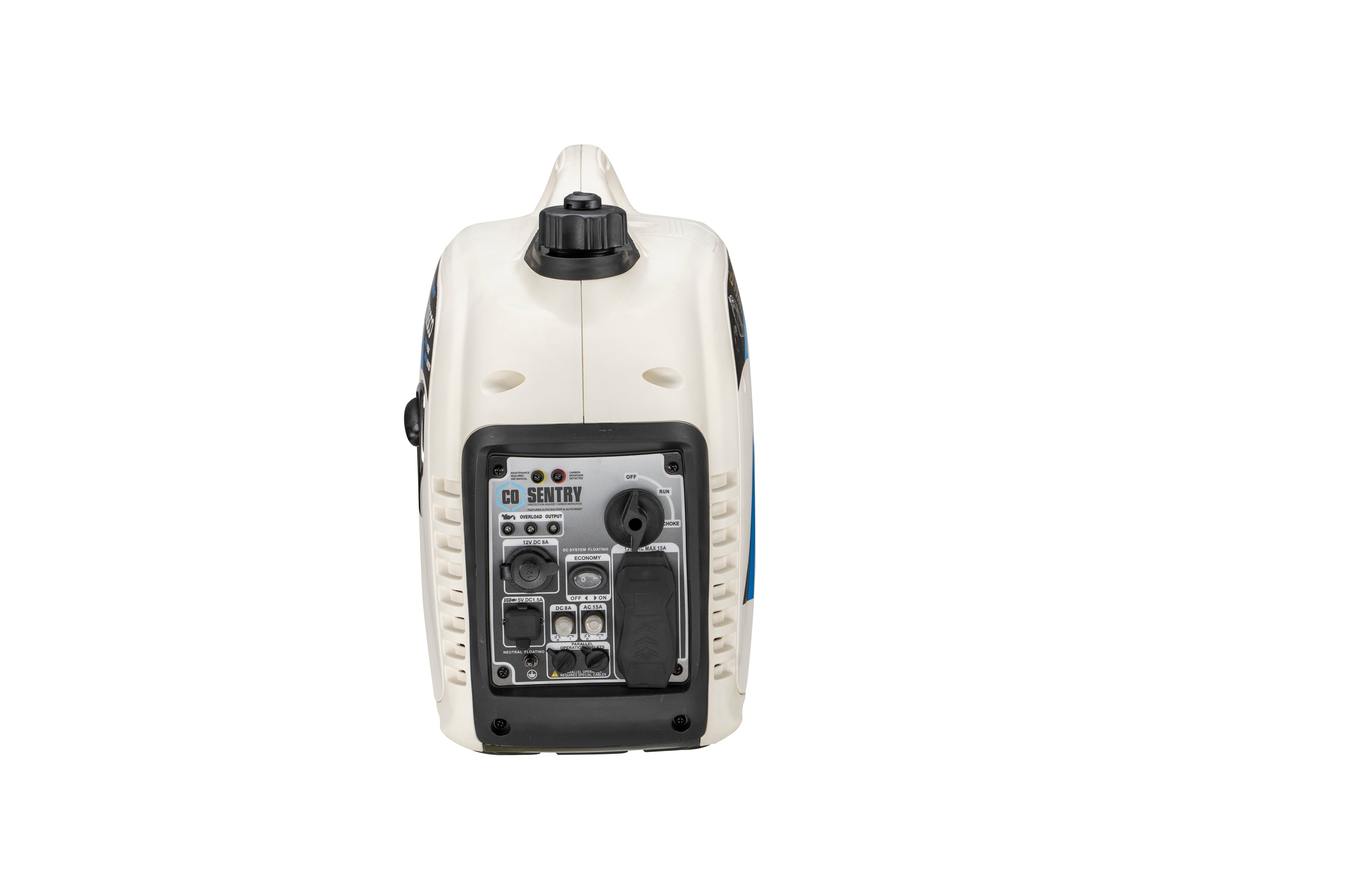 Recoil Start Super Quiet Gasoline Powered Portable Inverter Generator with Advanced CO Shutoff-4