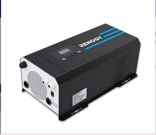 2000W 12V Pure Sine Wave Inverter Charger w/ LCD Display-1
