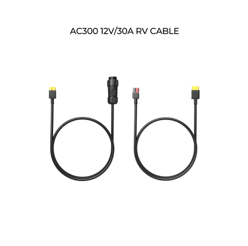 12V/30A RV CABLE for AC300/AC500-1