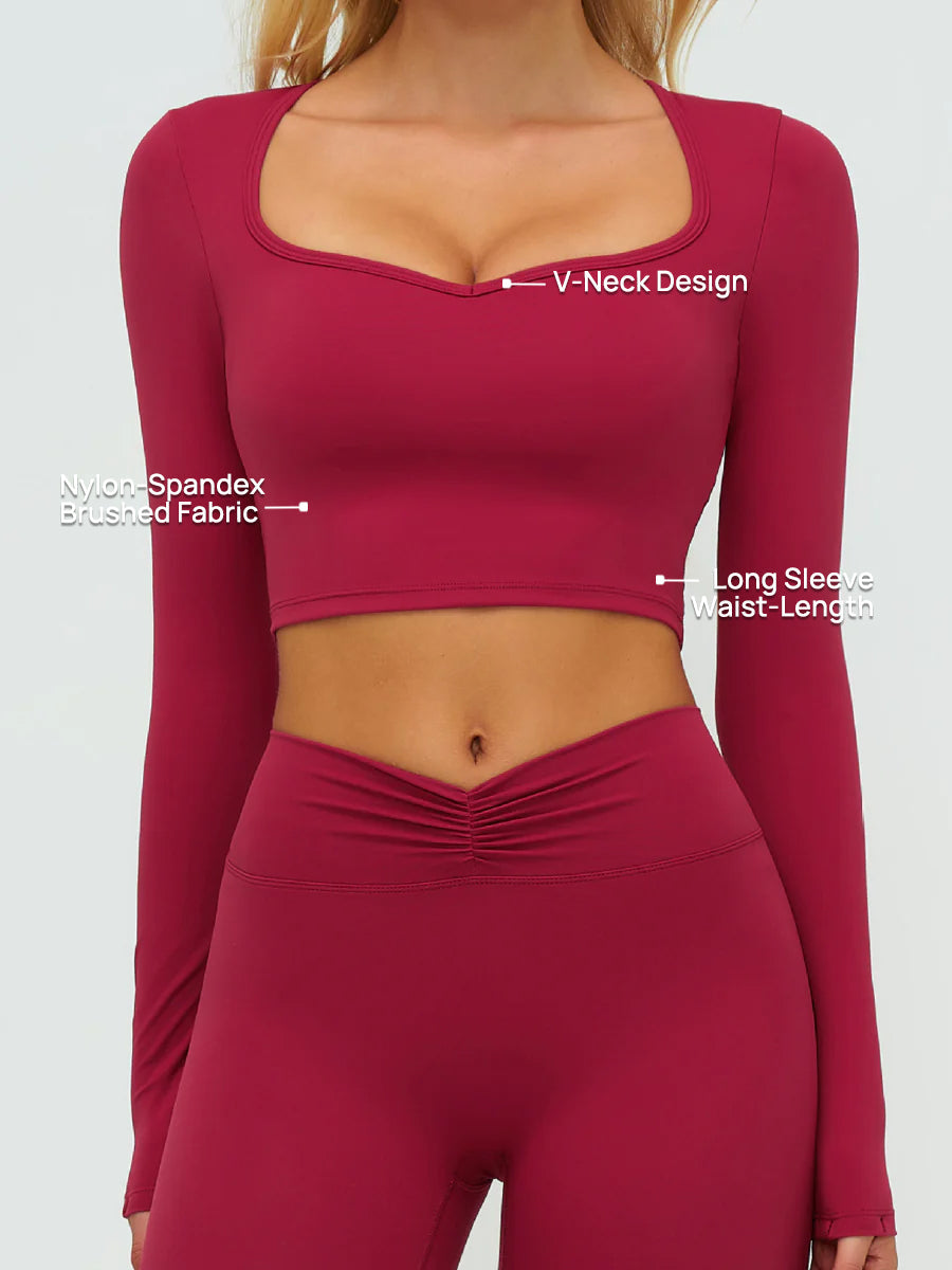 SoftBrush Long-Sleeve Performance Top-1