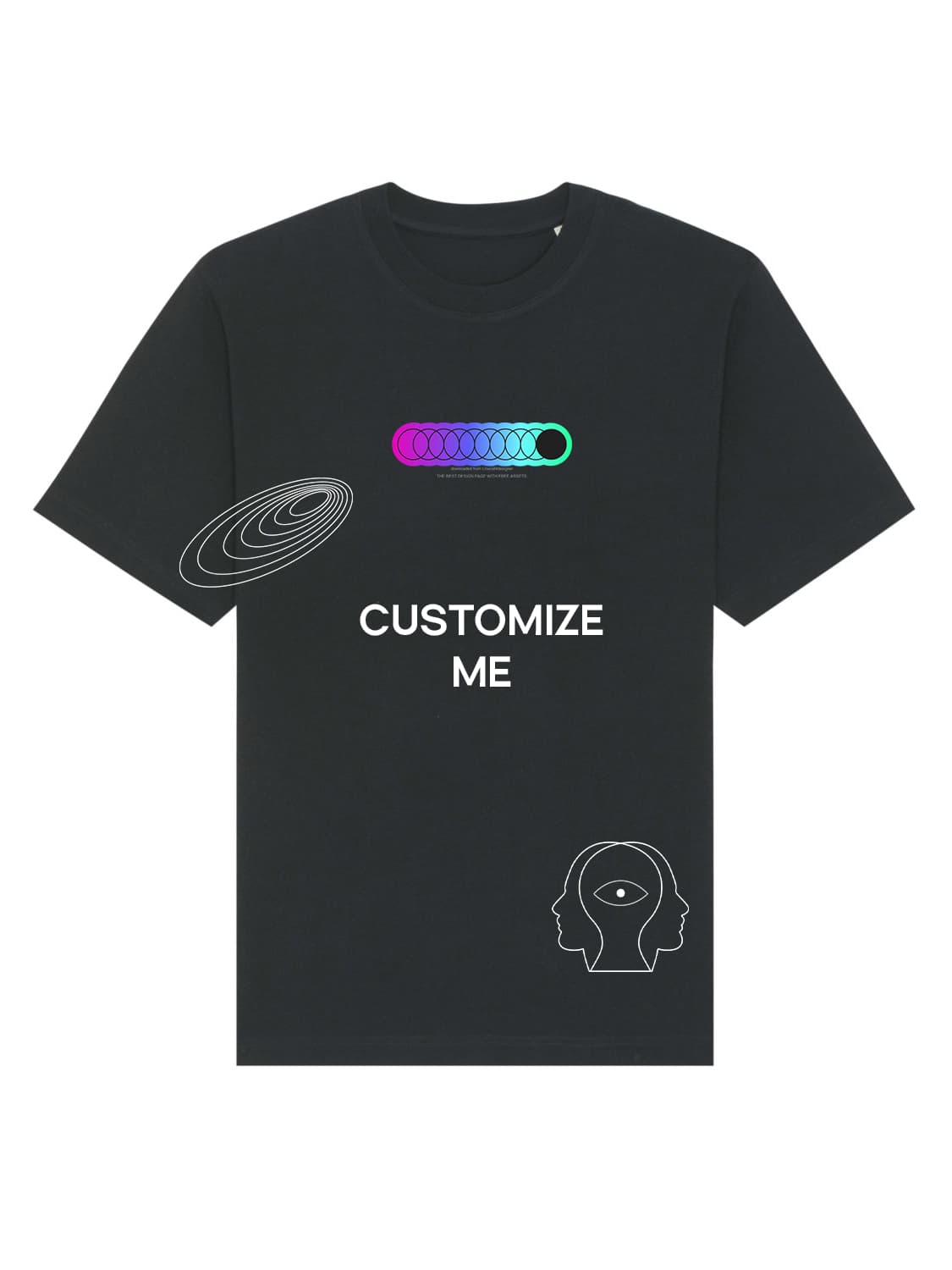 T-Shirt Oversize Personnalisable-0