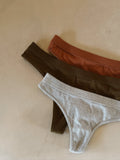 Mid Rise Thong-0