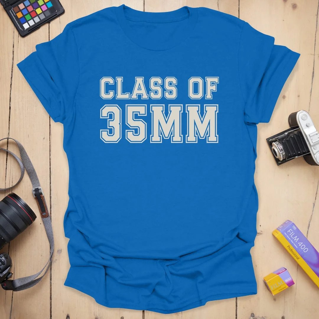 Class of 35mm T-Shirt - Royal, 3XL