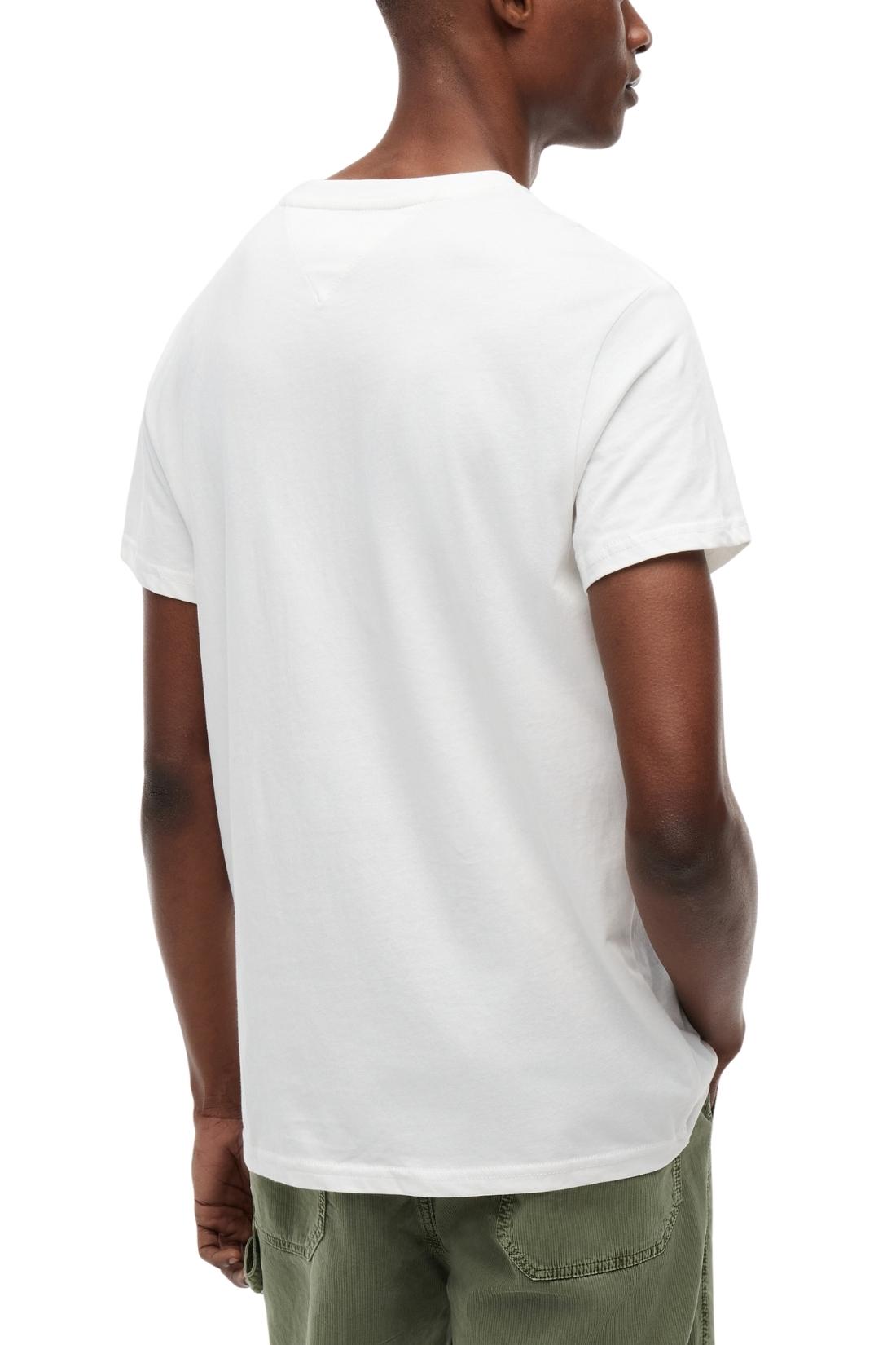 TOMMY JEANS - Men's T-shirt with linear logo  - Size XXL-12