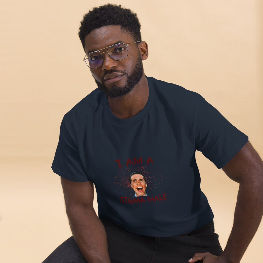 I am a Sigma Male T-Shirt | Patrick Bateman T-Shirt | American Psycho T-Shirt-7