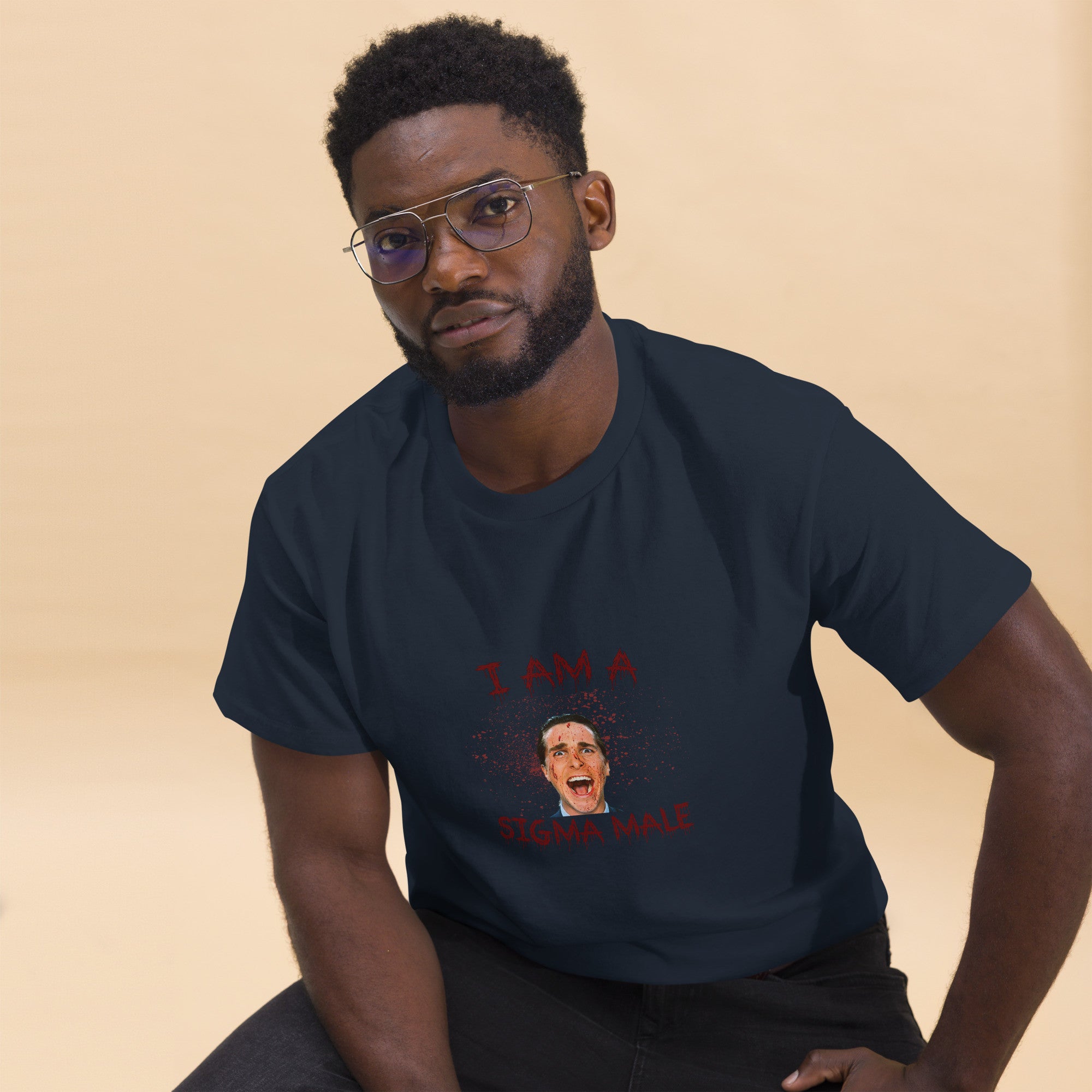 I am a Sigma Male T-Shirt | Patrick Bateman T-Shirt | American Psycho T-Shirt-7