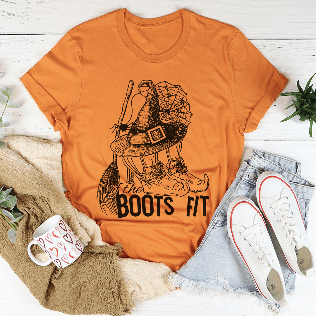 If The Boots Fit Tee-0
