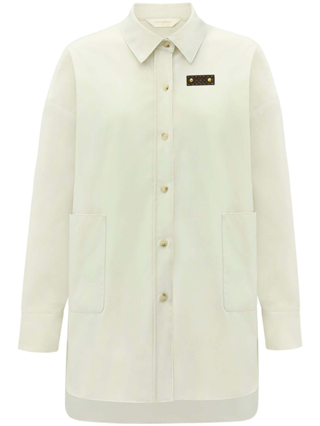Lightweight Ivory Padded Coat-3
