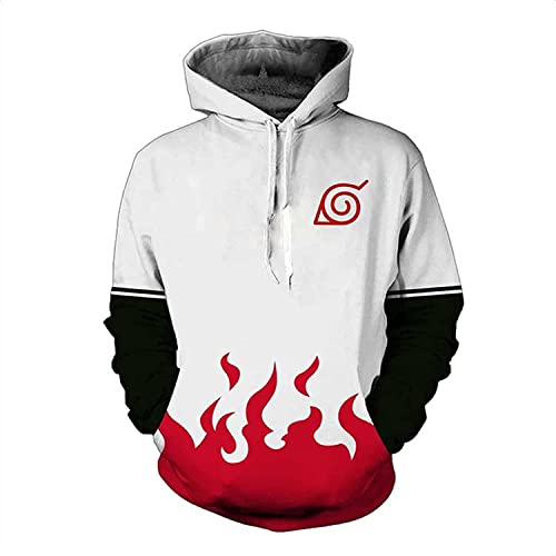 Naruto Hokage Robe Inspired Hoodie-0