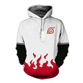 Naruto Hokage Robe Inspired Hoodie-0