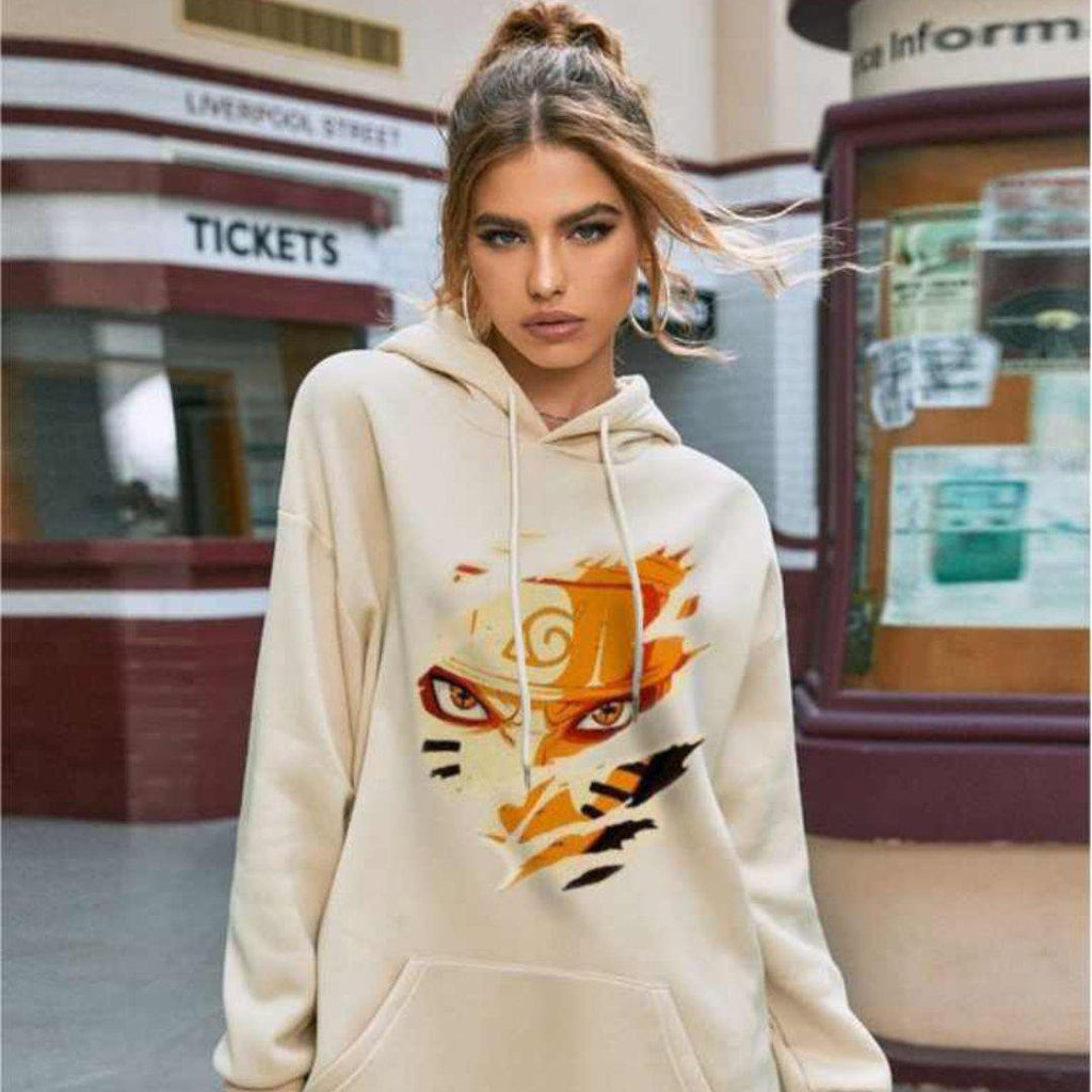 Naruto Kurama Mode Attack Hoodie-1