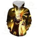Naruto Kurama Mode New Style Hoodie-0