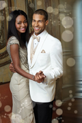 "Maxwell" Ivory Dinner Jacket Shawl (Separates)-0