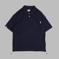 3P Polo Tee / Rayon - Navy
