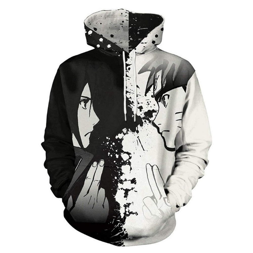 Anime Naruto 3D Hoodies Streetwear Sweatshirt Casual Hoody Men Women 3D Pullover Harajuku Tracksuit Male Hip Hop Hooded DropShip-1