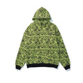 Streetwear Green Zebra Pattern Hoodies Sweatshirt Hip Hop Hoodie Autumn Harajuku Pullover Oversize Unisex Clothes-5
