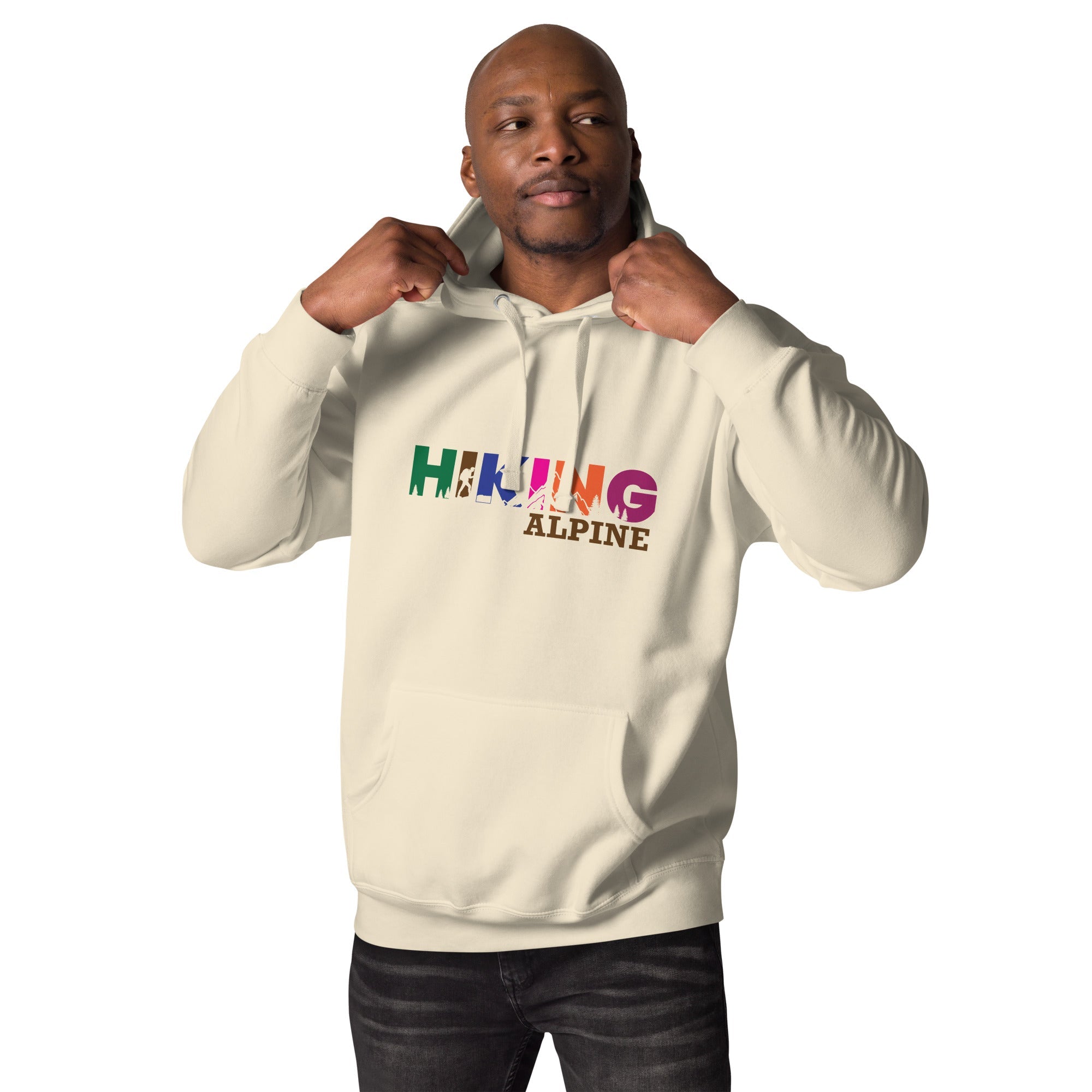 Hiking Alpine Unisex Hoodie-8