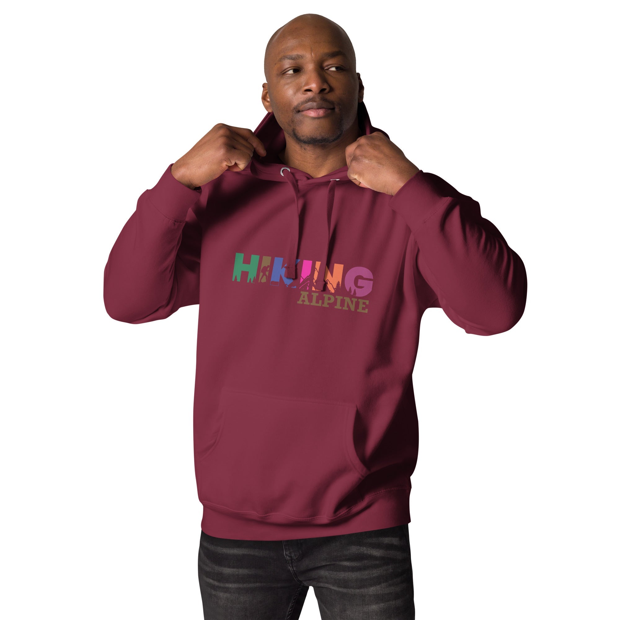 Hiking Alpine Unisex Hoodie-1
