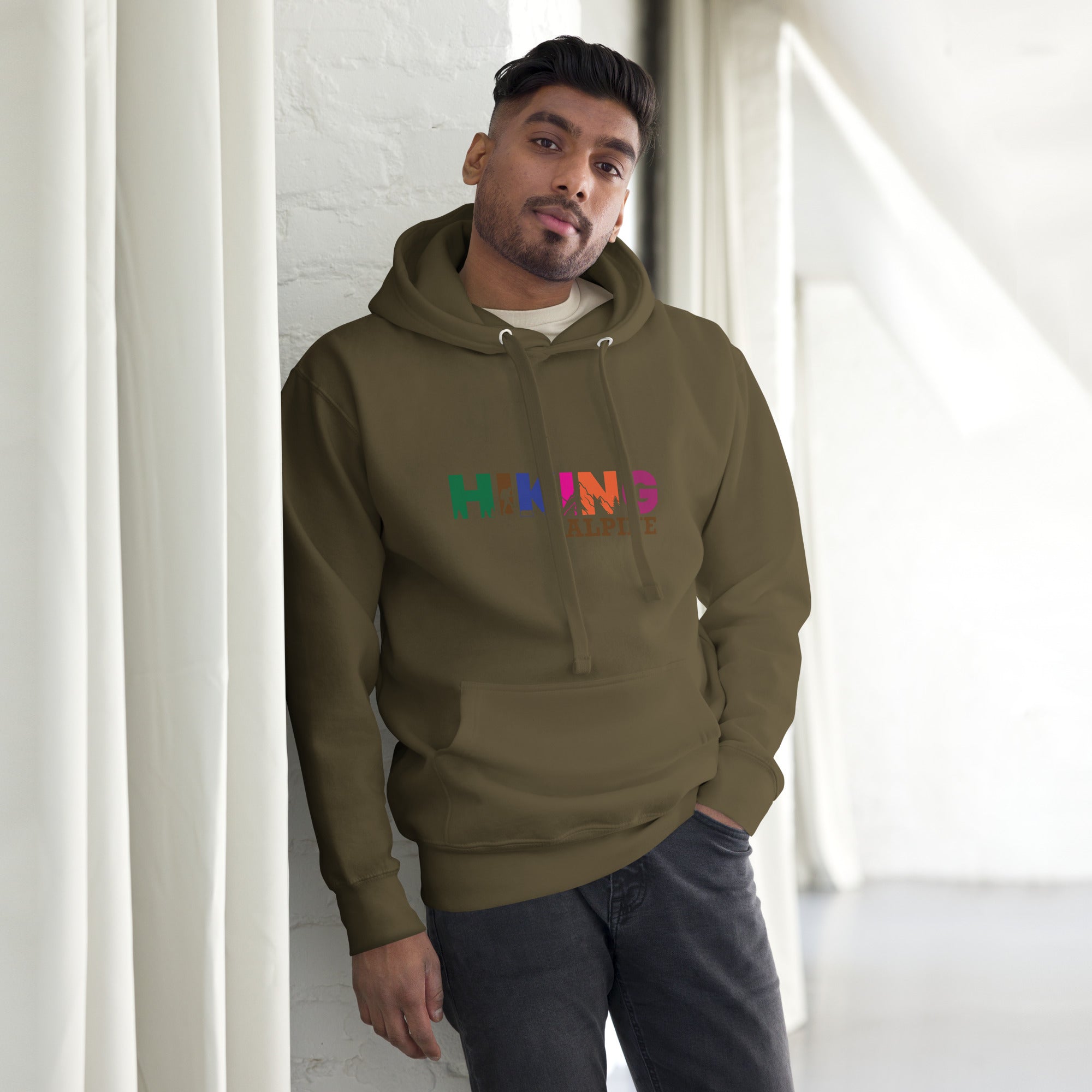 Hiking Alpine Unisex Hoodie-6