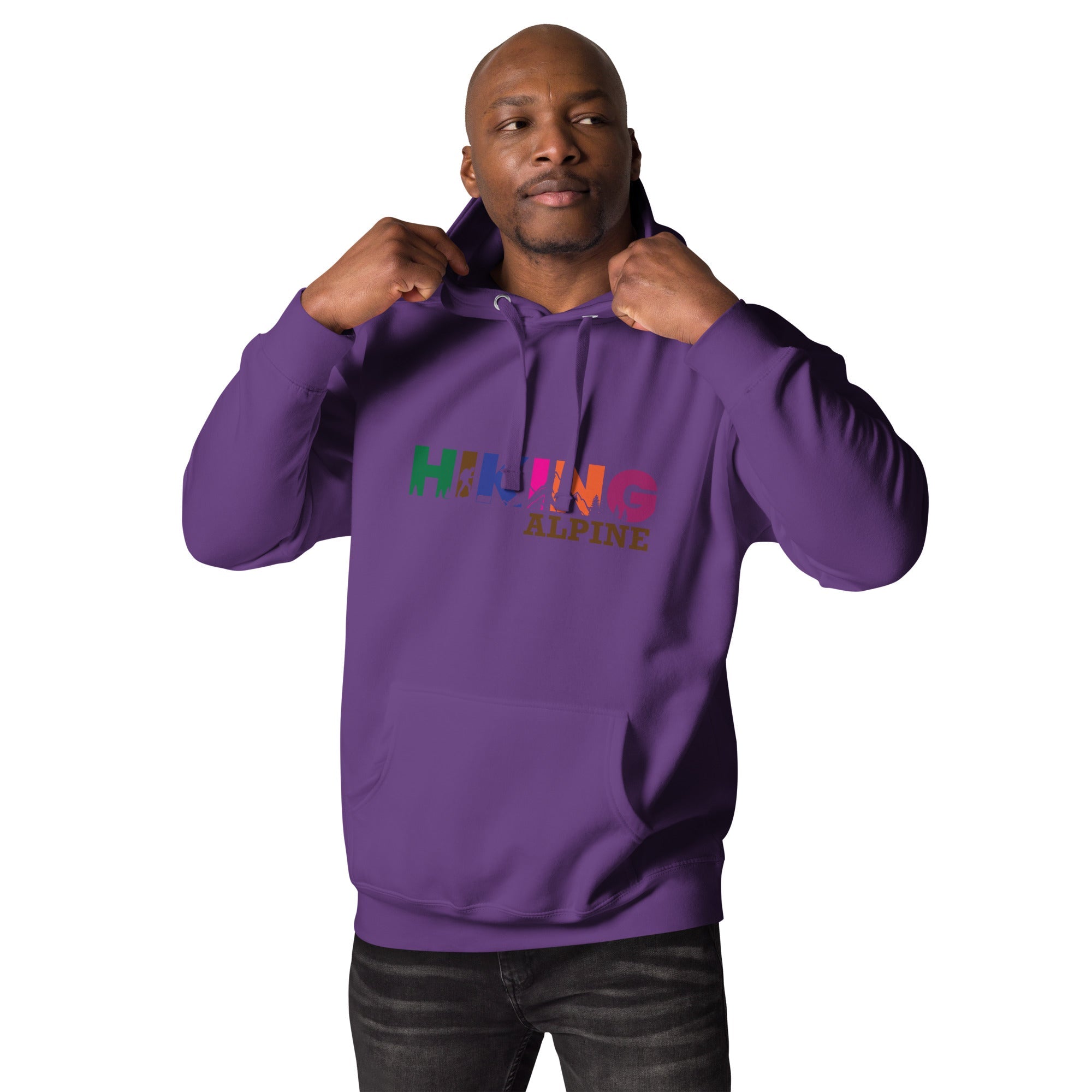 Hiking Alpine Unisex Hoodie-3