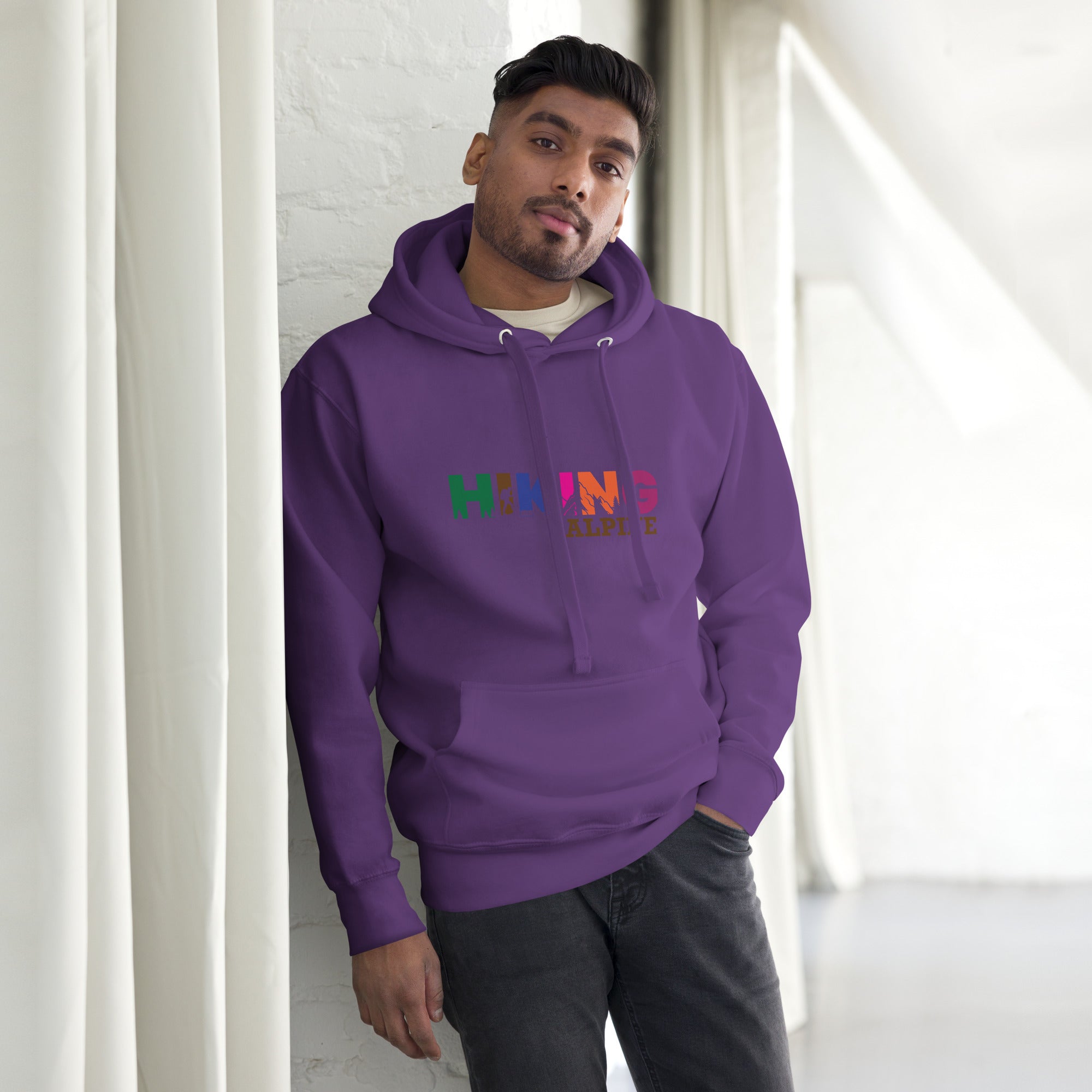 Hiking Alpine Unisex Hoodie-5